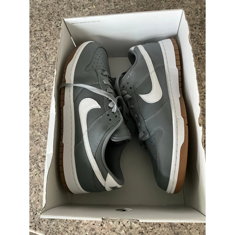 Custom Nike Dunk Low Men's size 12 Gray/White